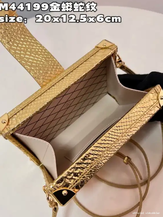Official oldcobbler VUITTON PETITE MALLE LOUIS 0610